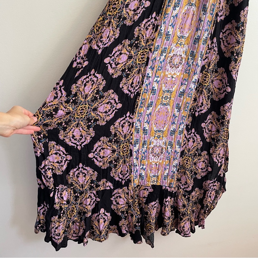 Free people That moment maxi slip dress lace festival boho fairy whimsigoth long - Picture 6 of 16